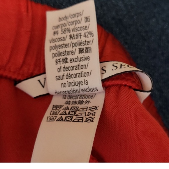 Vintage Victoria's Secret Satin Women's Pajama Set Sz Large - Picture 8 of 9